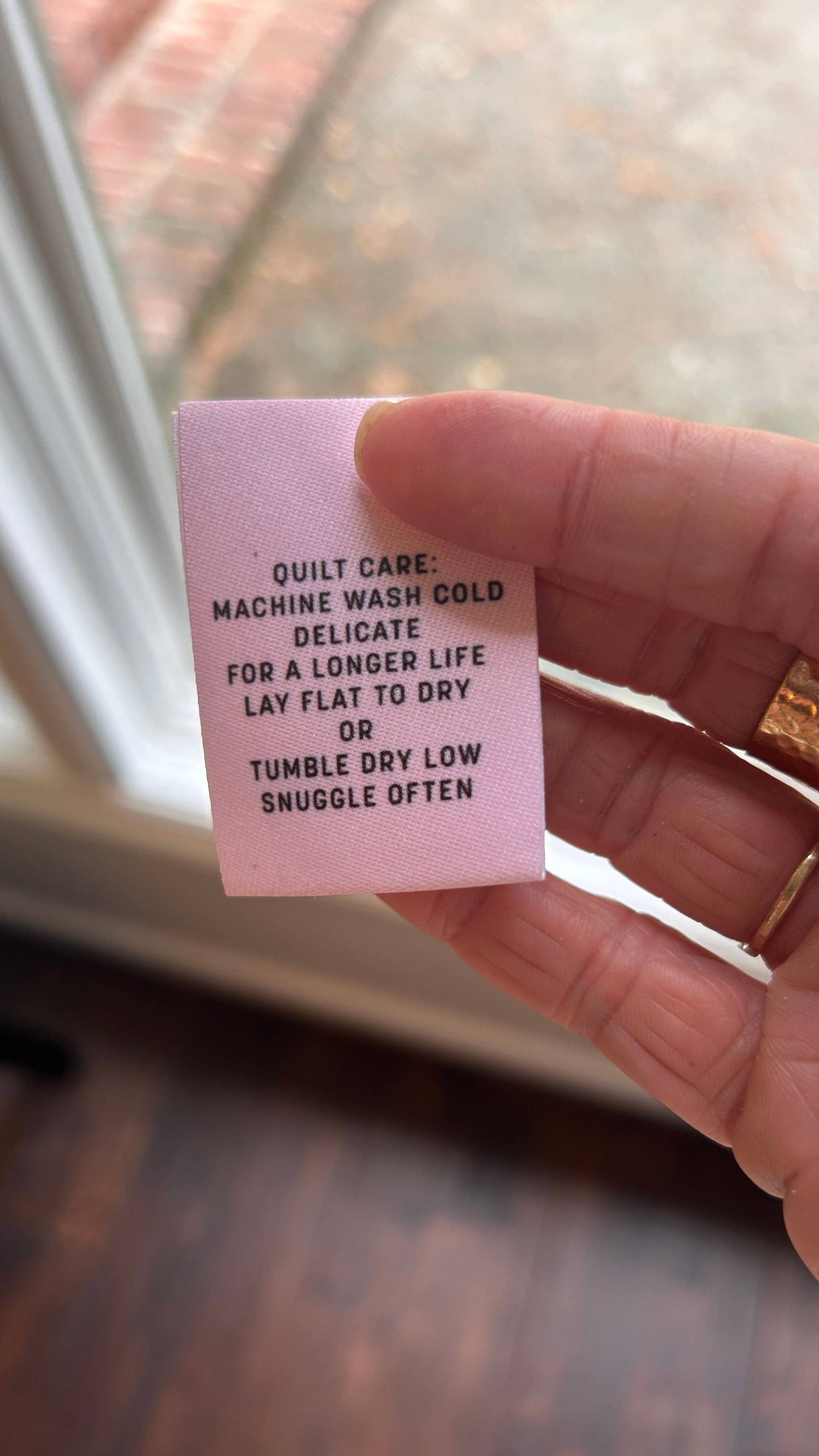 Super Power - Quilt Label