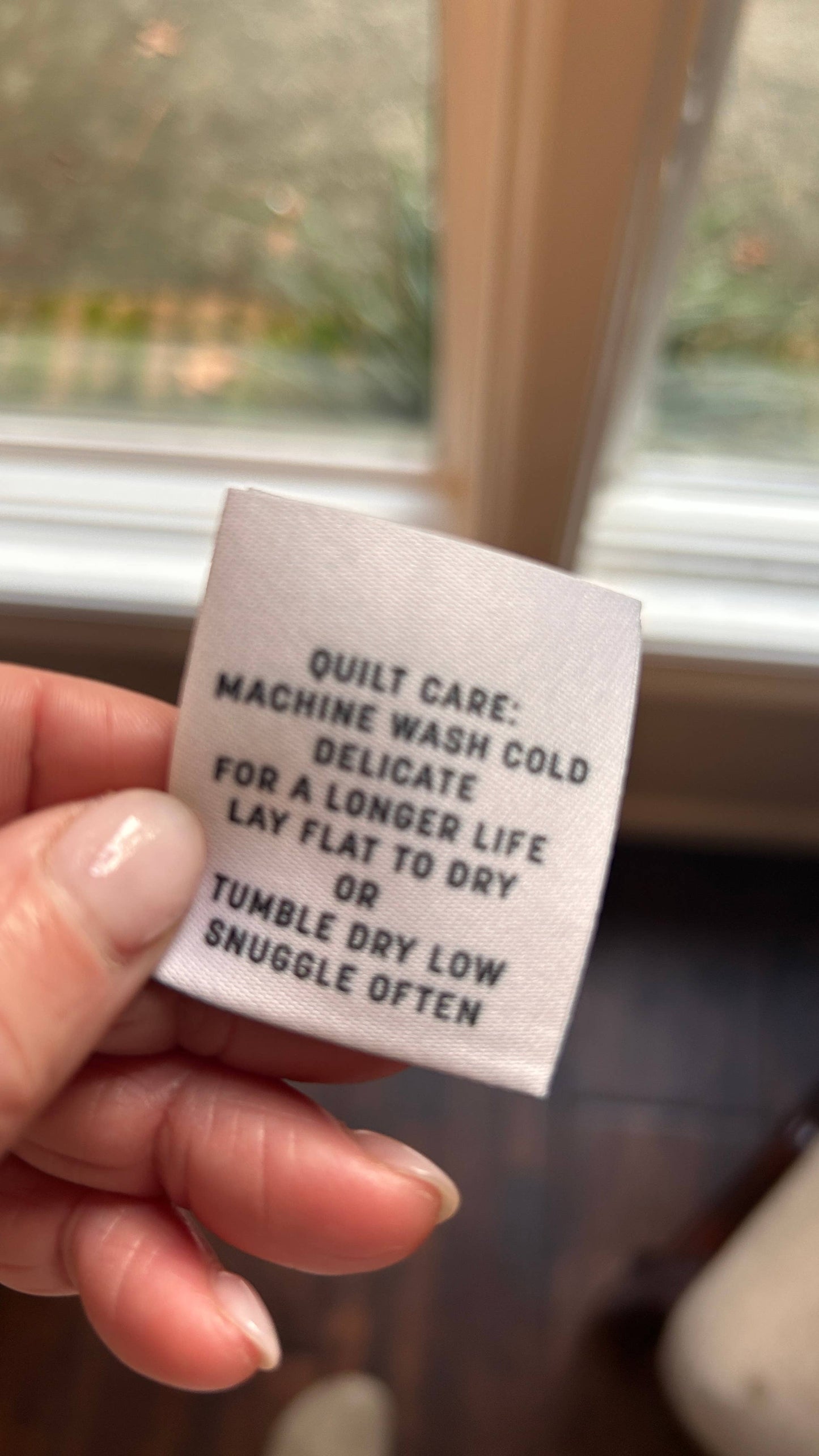 Love in Every Stitch - Quilt Labels - Grey