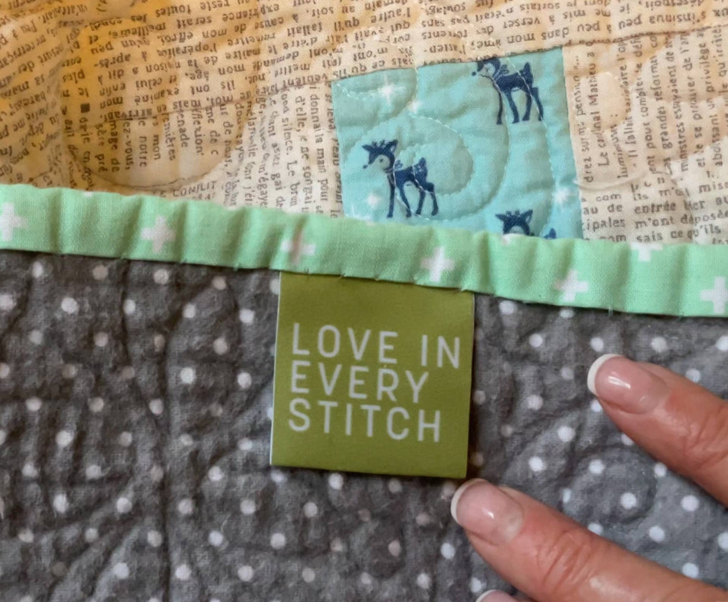 Love in Every Stitch - Quilt Labels