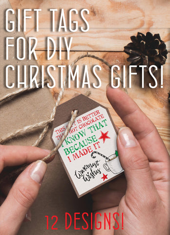 Gift Tags for Handmade Christmas Gifts