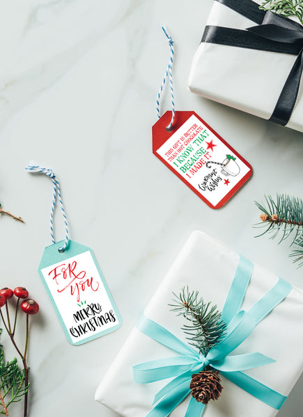 Gift Tags for Handmade Christmas Gifts