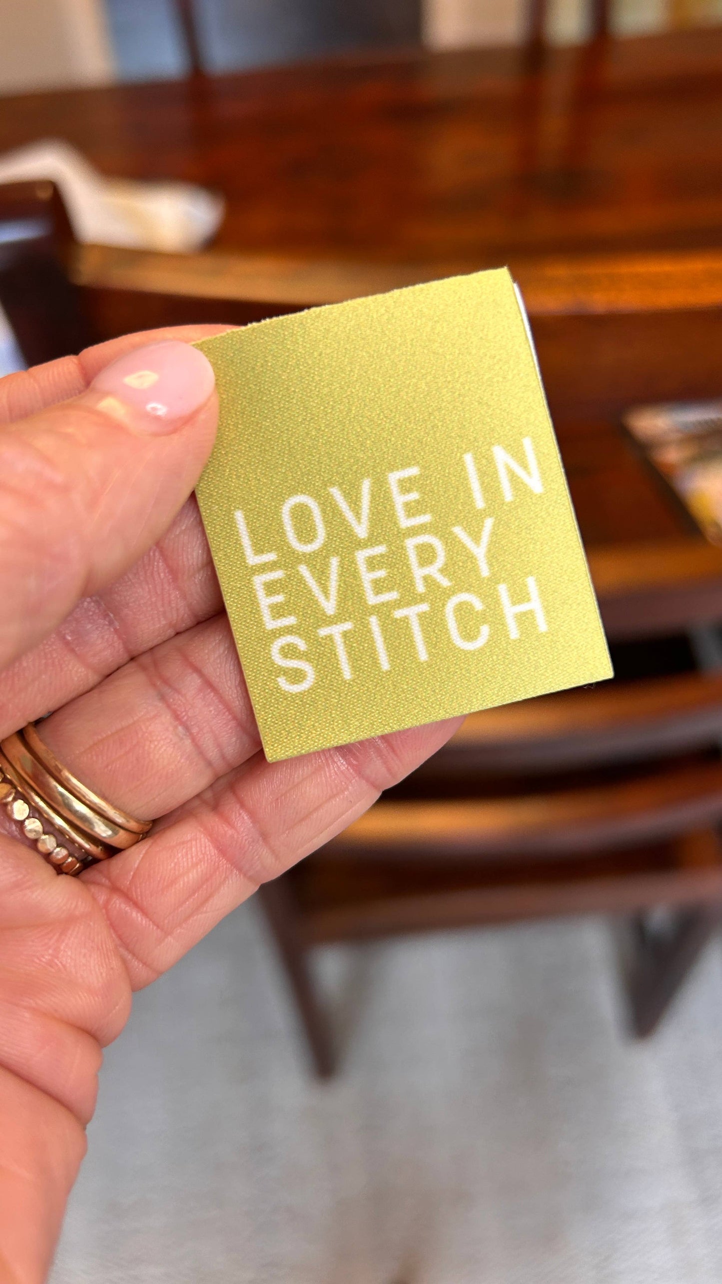 Love in Every Stitch - Quilt Labels